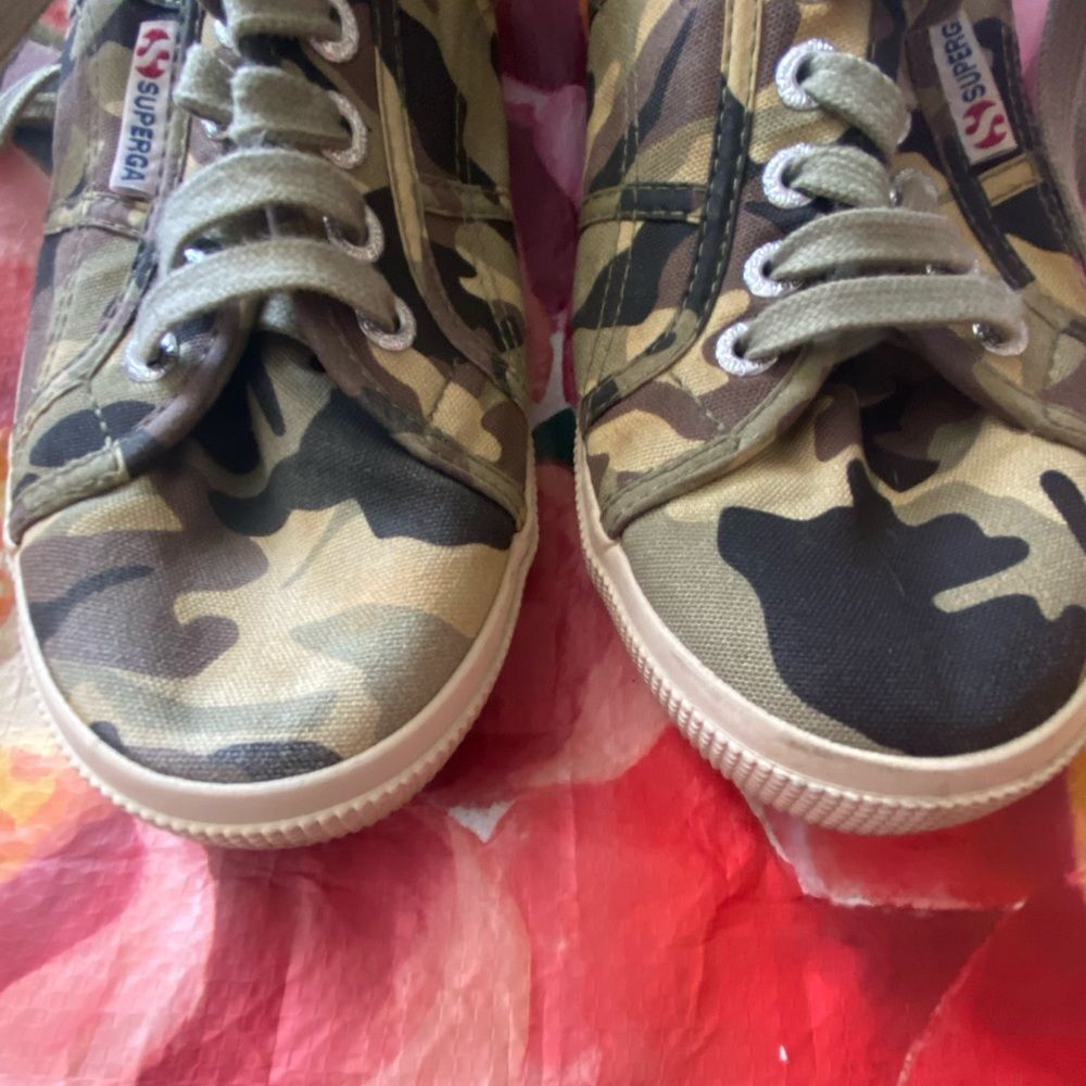 Women’s Superga camouflage sneakers - Picture 5 of 10